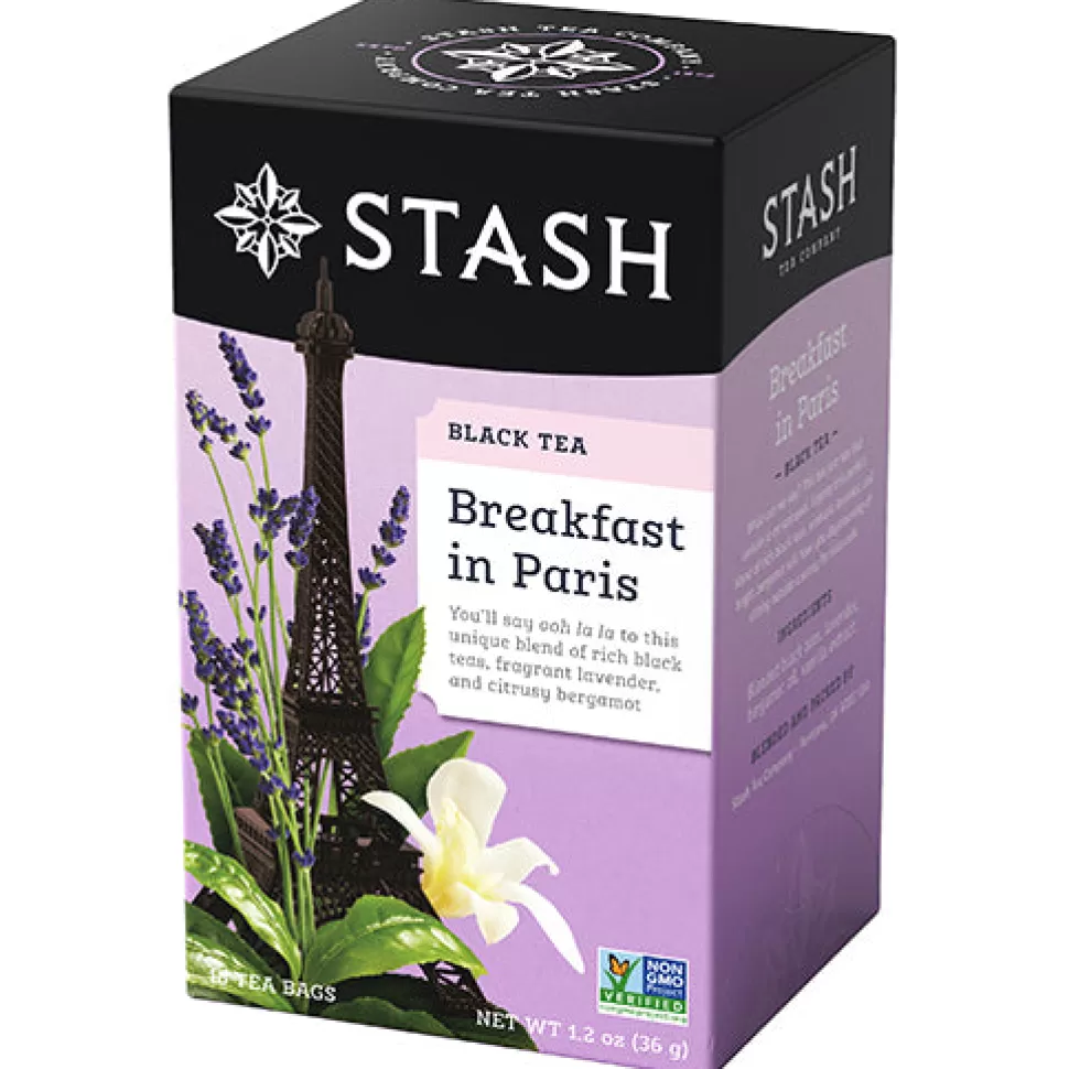 Stash Tea Breakfast In Paris Black Tea Hot