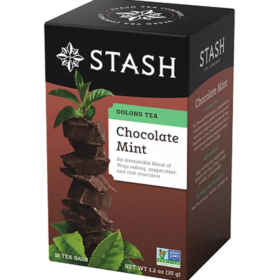 Stash Tea Chocolate Mint Oolong Tea Shop