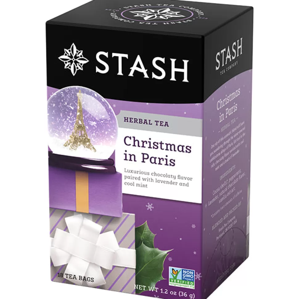 Stash Tea Christmas In Paris Herbal Tea New