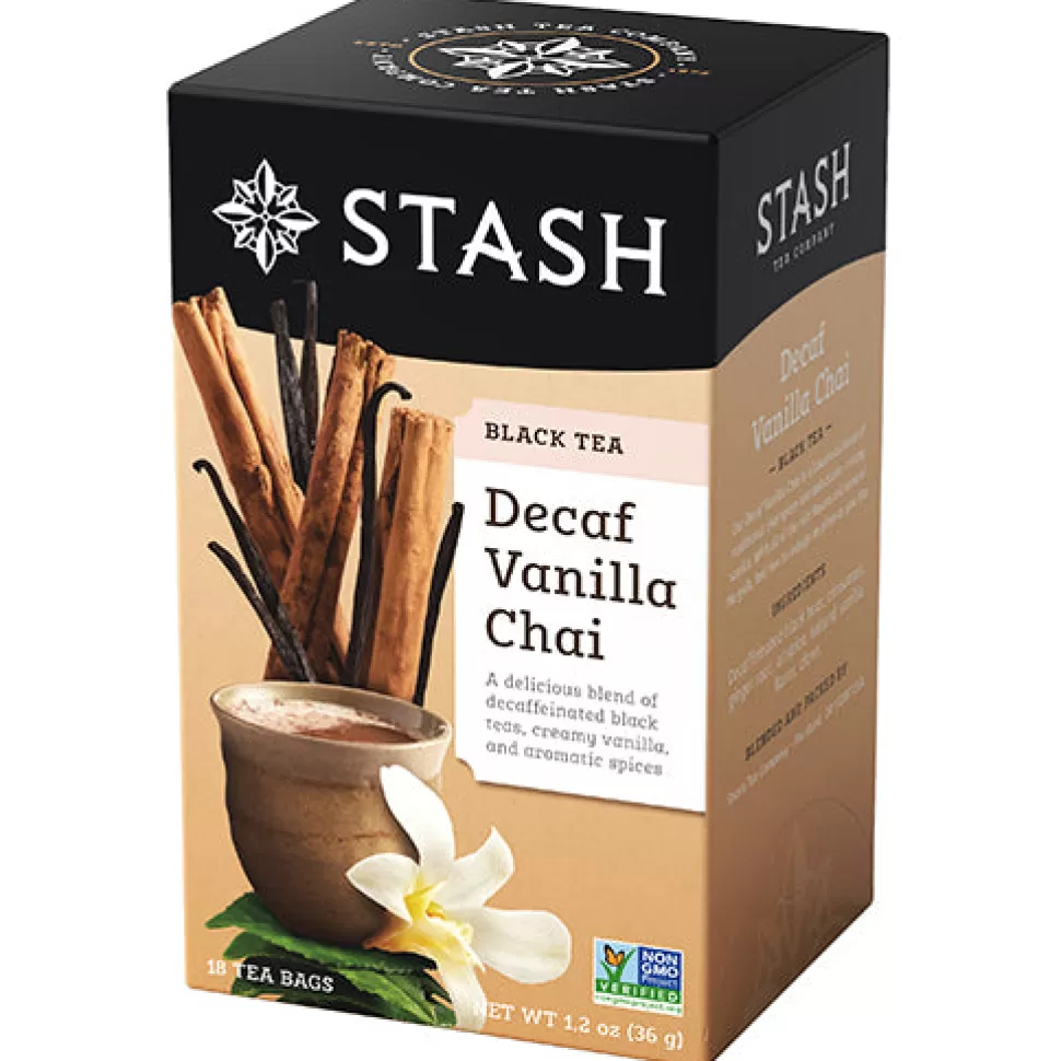 Stash Tea Decaf Vanilla Chai Black Tea Store