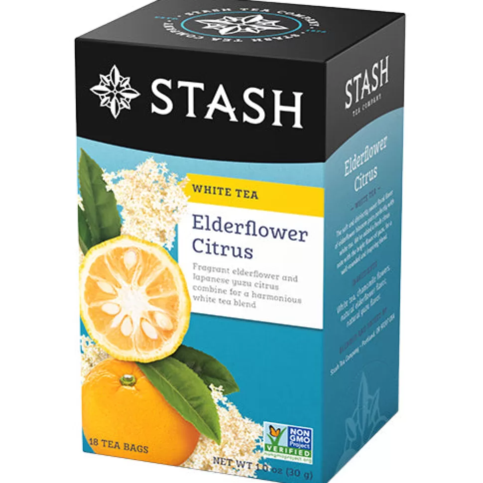 Stash Tea Elderflower Citrus White Tea Hot