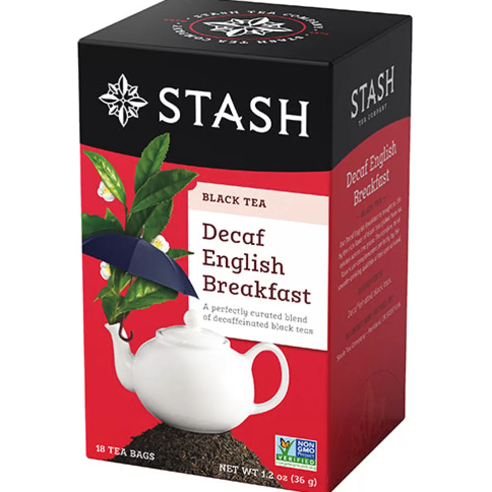 Stash Tea English Breakfast Decaf Black Tea Flash Sale