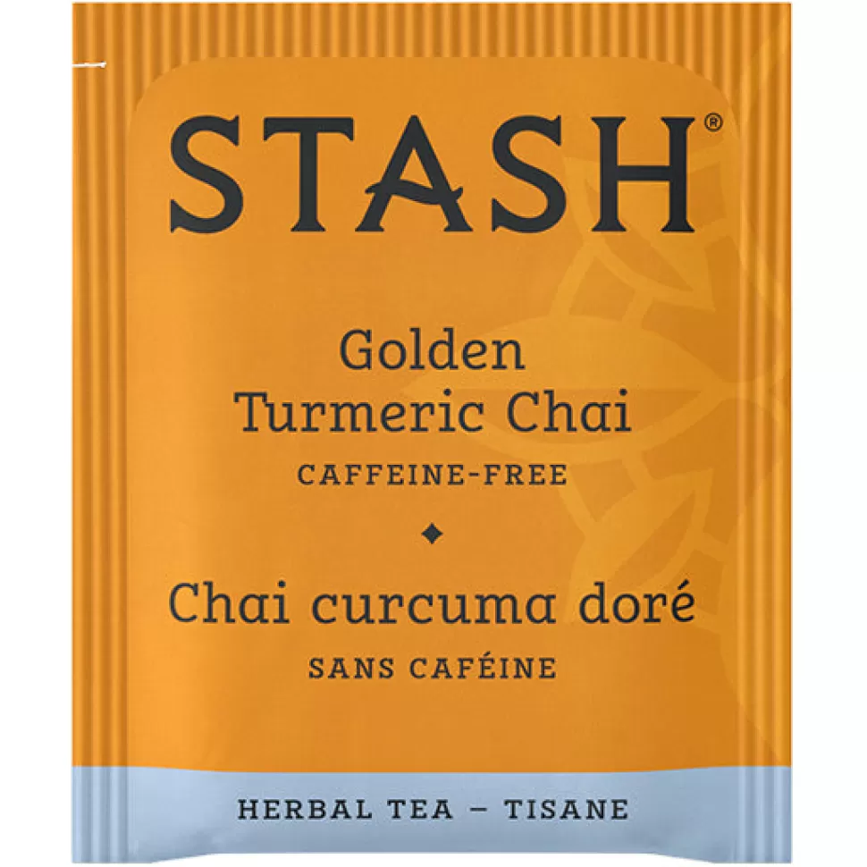 Stash Tea Golden Turmeric Chai Herbal Tea Sale