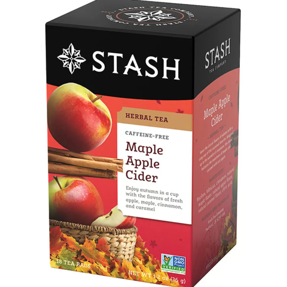 Stash Tea Maple Apple Cider Herbal Tea Store