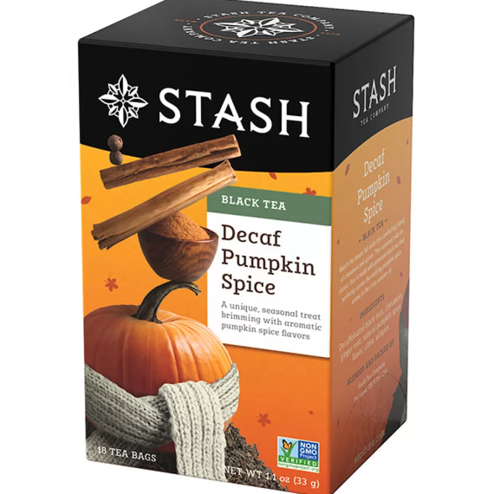 Stash Tea Pumpkin Spice Decaf Black Tea Fashion