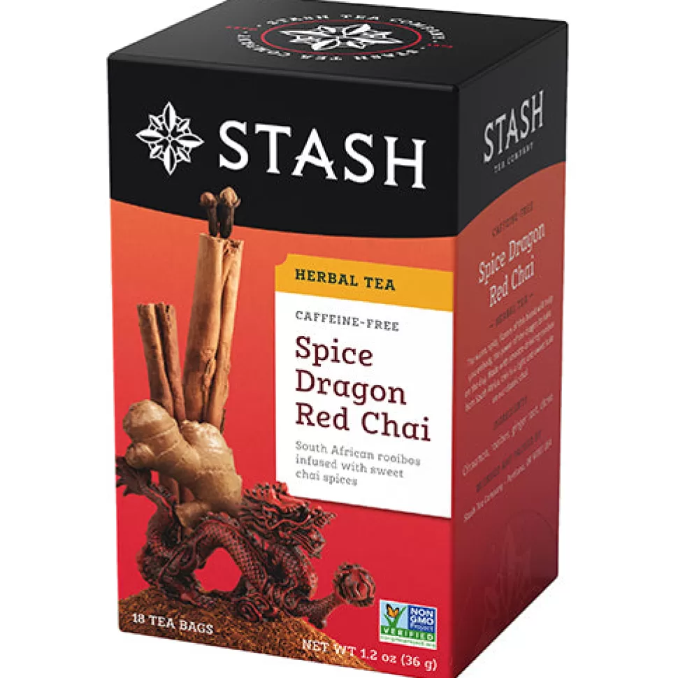 Stash Tea Spice Dragon Red Chai Herbal Tea Clearance